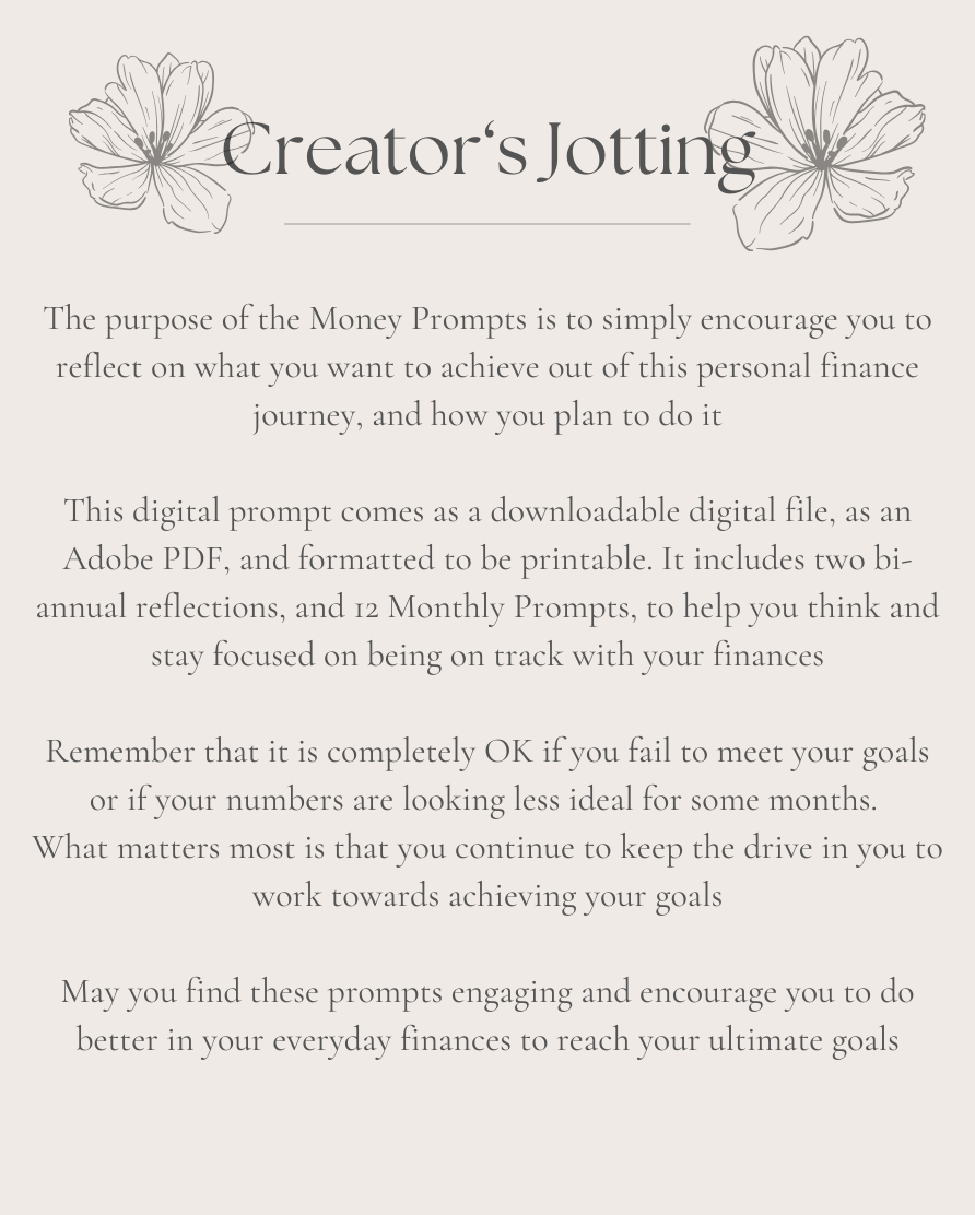 The Money Prompts